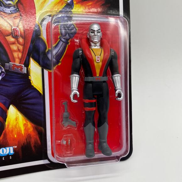 G.I. Joe Reaction Figures Destro Weapons Supplier Hasbro 2021 New Super 7 - Picture 3 of 5